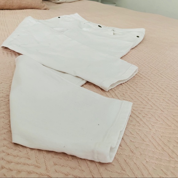 MICHAEL KORS white jeans ankle or shorter size 2 - Picture 4 of 9
